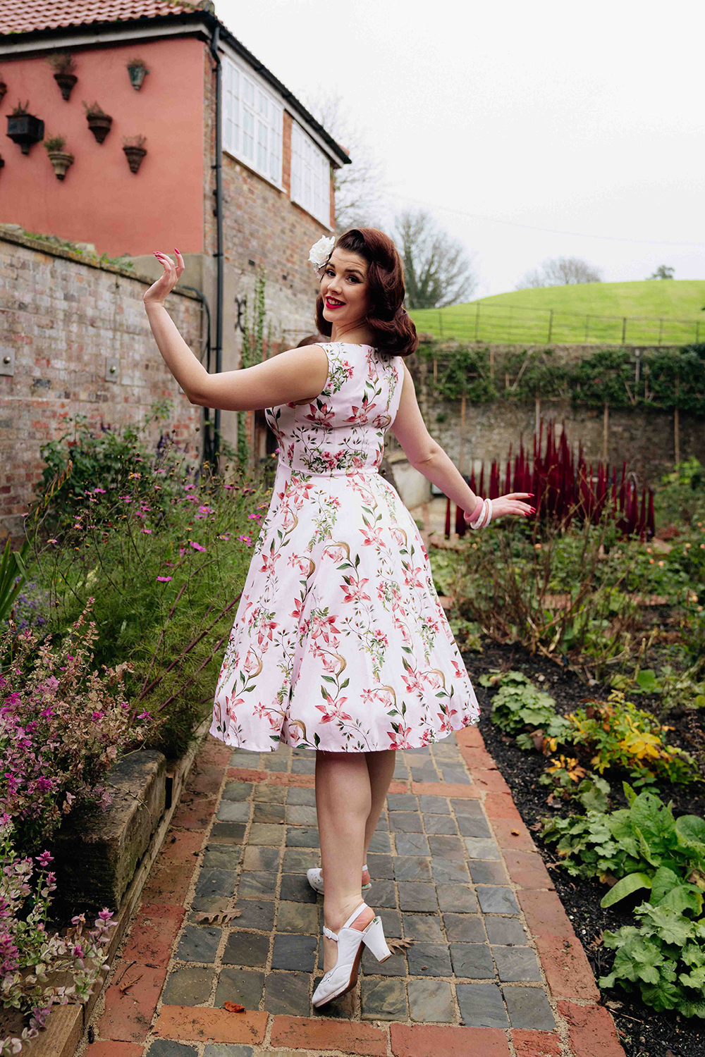 Beatrix Floral Swing Dress